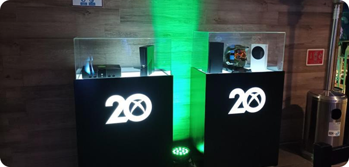 Xbox 20 Booth